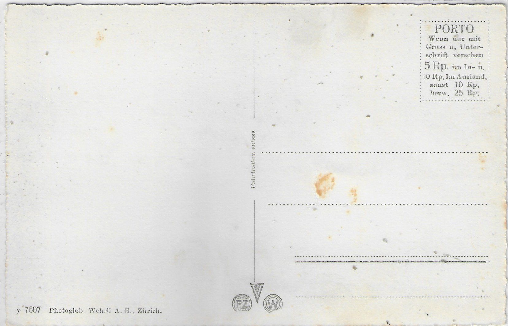 Cartoline postali: Wädenswil - Generalansicht – Usato da Ettingen venduto da Kartenplanet 1