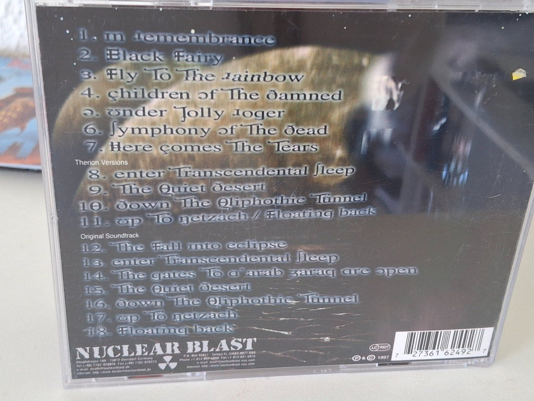 CD: CD Therion - A'arab Zaraq - Lucid Dreaming – Usato da Aarberg venduto da Jackup1 1