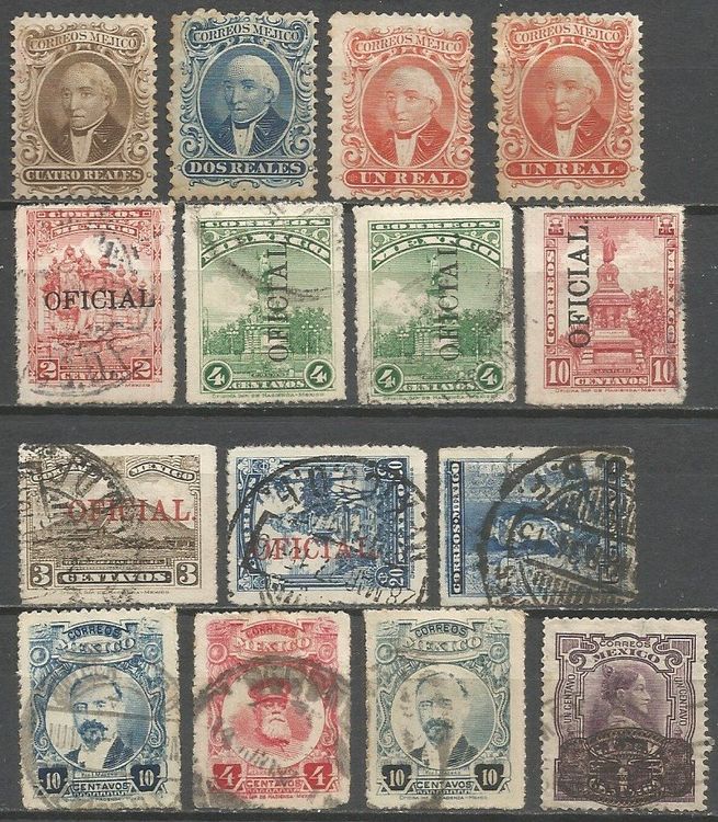 50 Timbres Divers Du Mexique - Pour Collectionneurs, Qualité Prophila Garantie