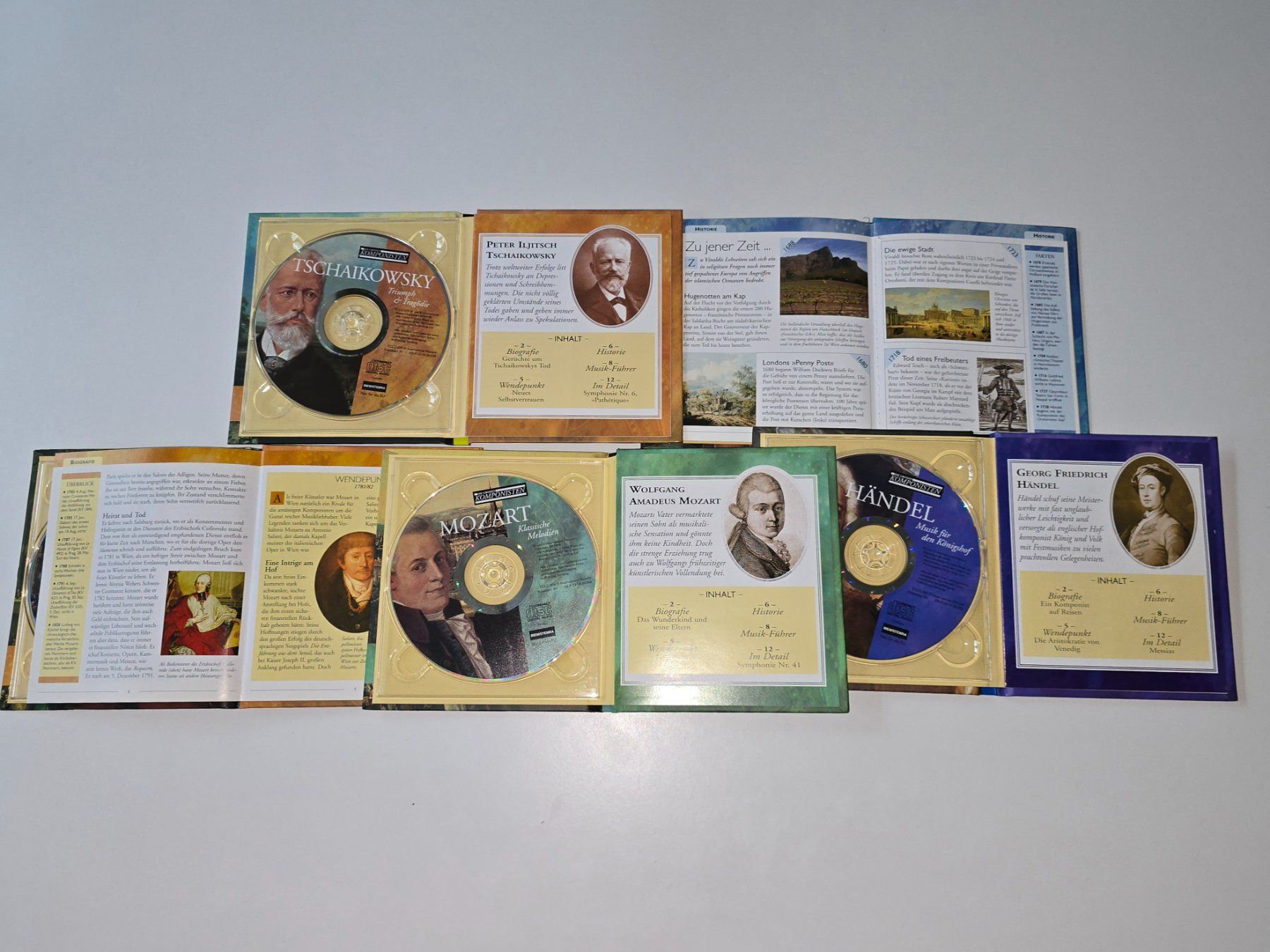 CD: 5 CD Die grossen Komponisten – Usato da Dättlikon venduto da Wundertuete_ 2