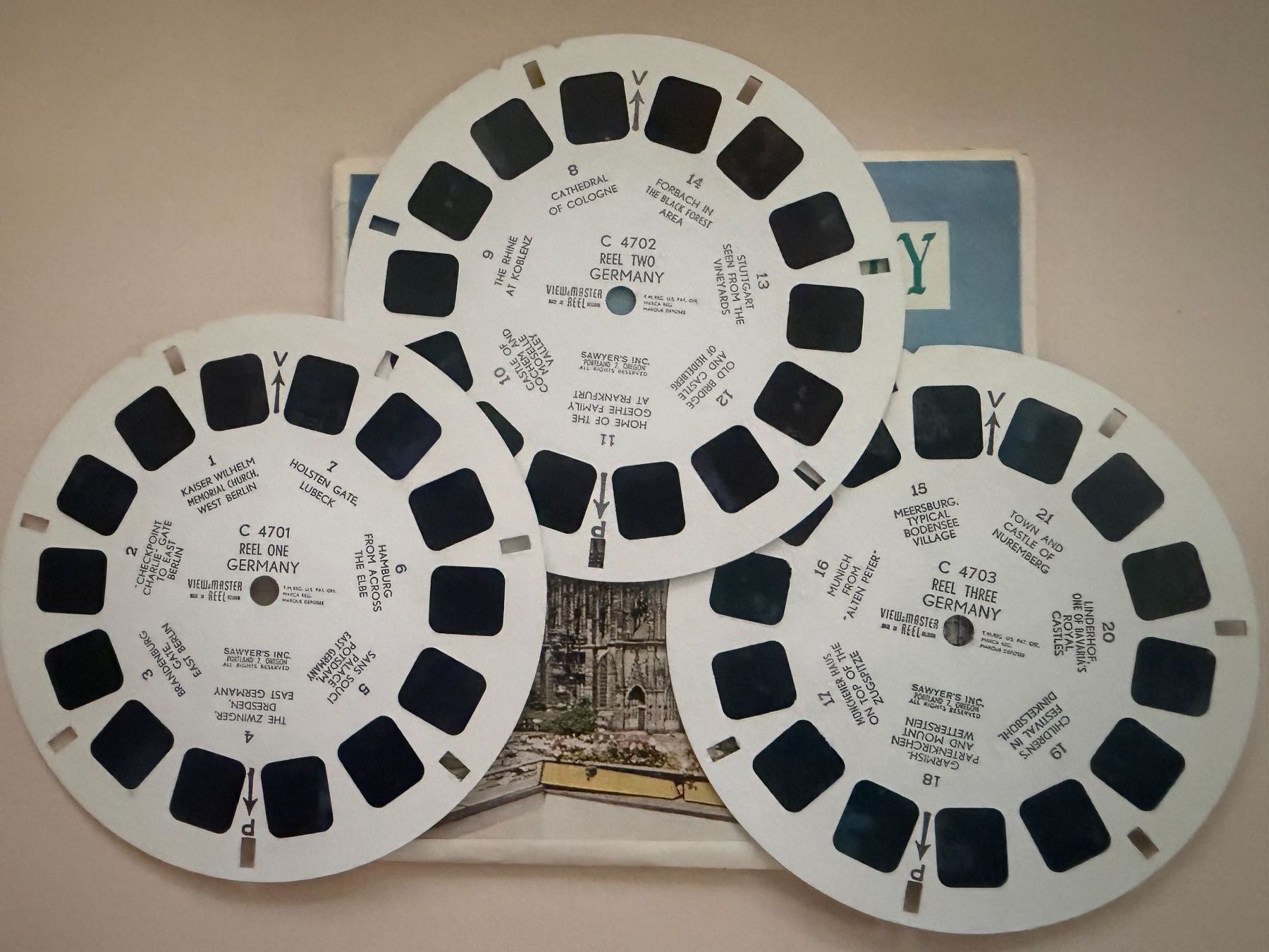 View-master Spielzeuge: View-Master 3D: Nr. C 470 GERMANY (3 Scheiben) – Gebraucht aus Tegerfelden von siebenmacky 2