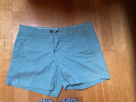 Shorts vert turquoise Uniklo taille 27