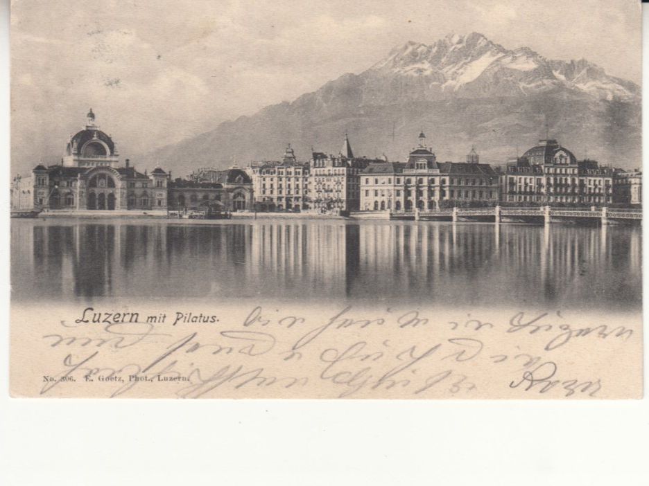 Cartoline postali: Luzern 1903 mit Stabstempel Luzern – Usato da Bürglen TG venduto da StampGraf