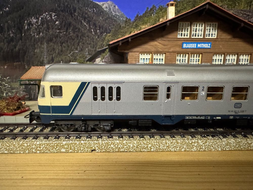 Märklin 4160 H0 Voiture Régionale Automotrice 2ème Classe – État Correct (AC, Analogique)
