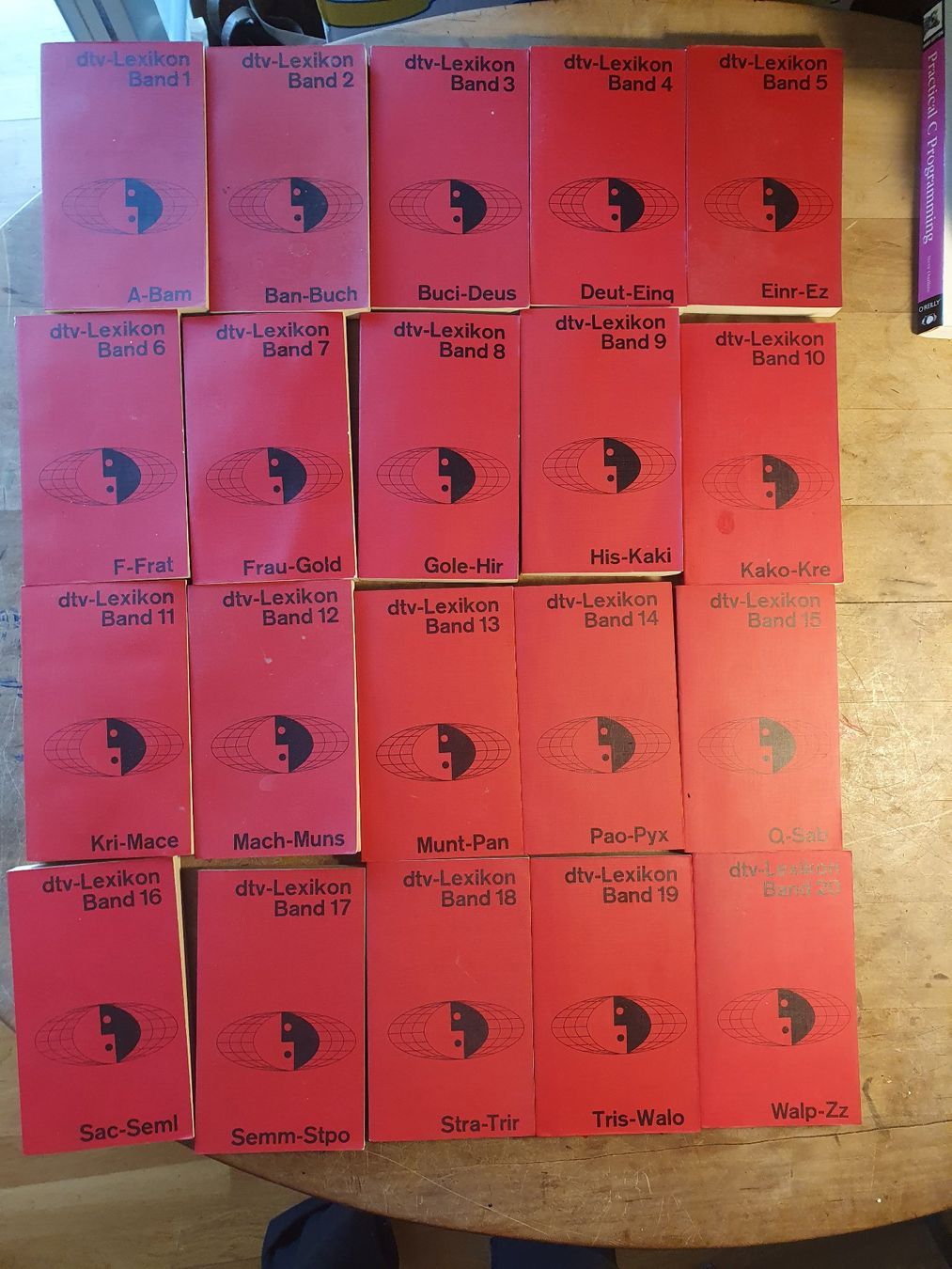 Libri: DTV Konversations-Lexikon 20 Bände – Usato da Zürich venduto da loosebone