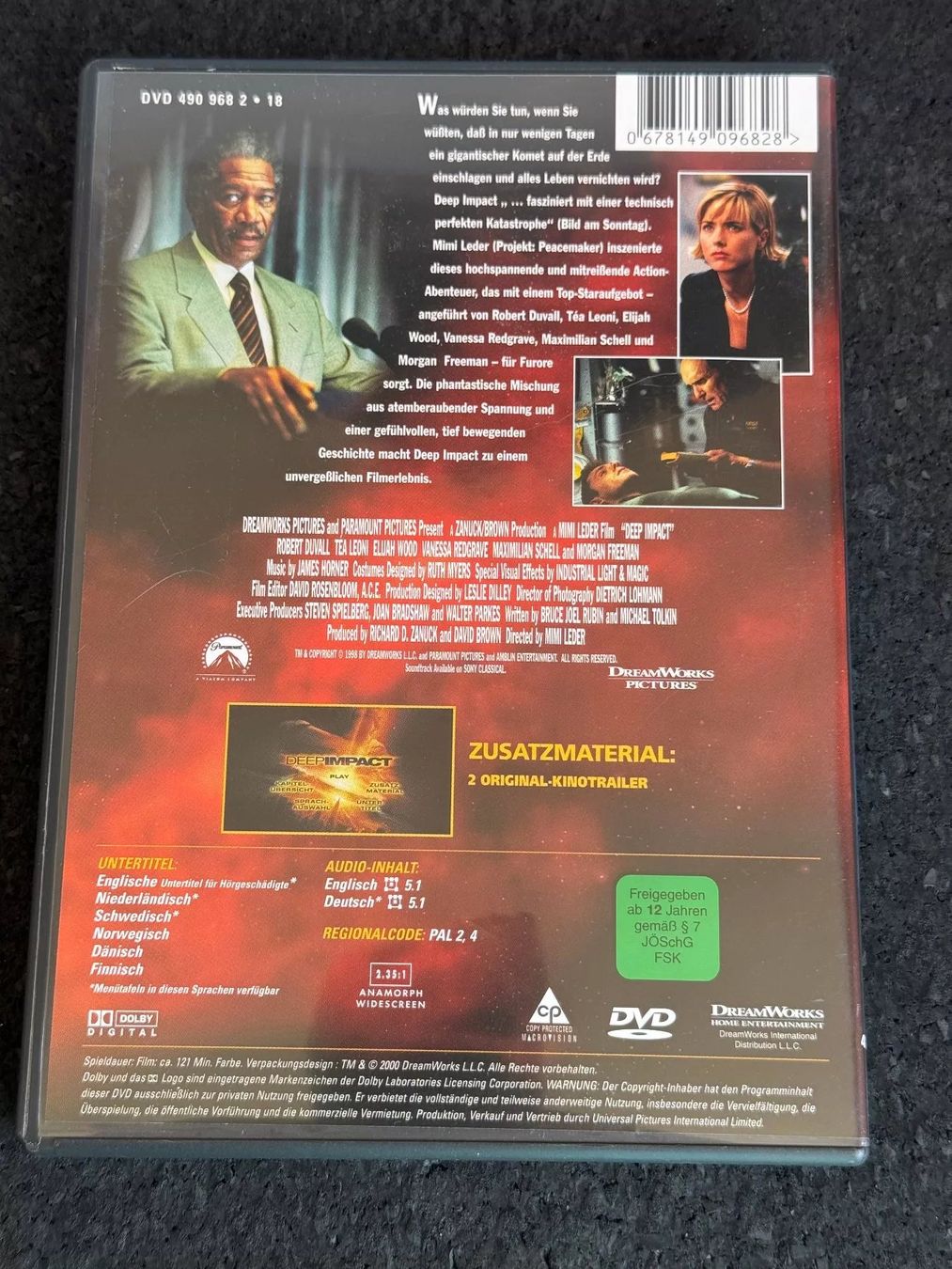 Tutti i DVDs: Deep Impact DVD EN/DE – Usato da Fribourg venduto da tschjoly 1