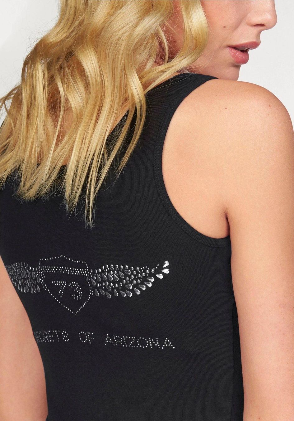 Top: Arizona Top Gr. 44/46 Glitzernieten Neu – Nuovo e nell'imballaggio originale da Turbenthal venduto da lau_2nrd 2