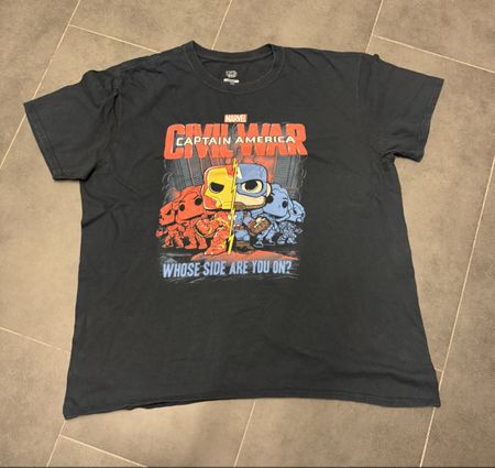 Marvel Captain America Funko Vintage Shirt Gr.L