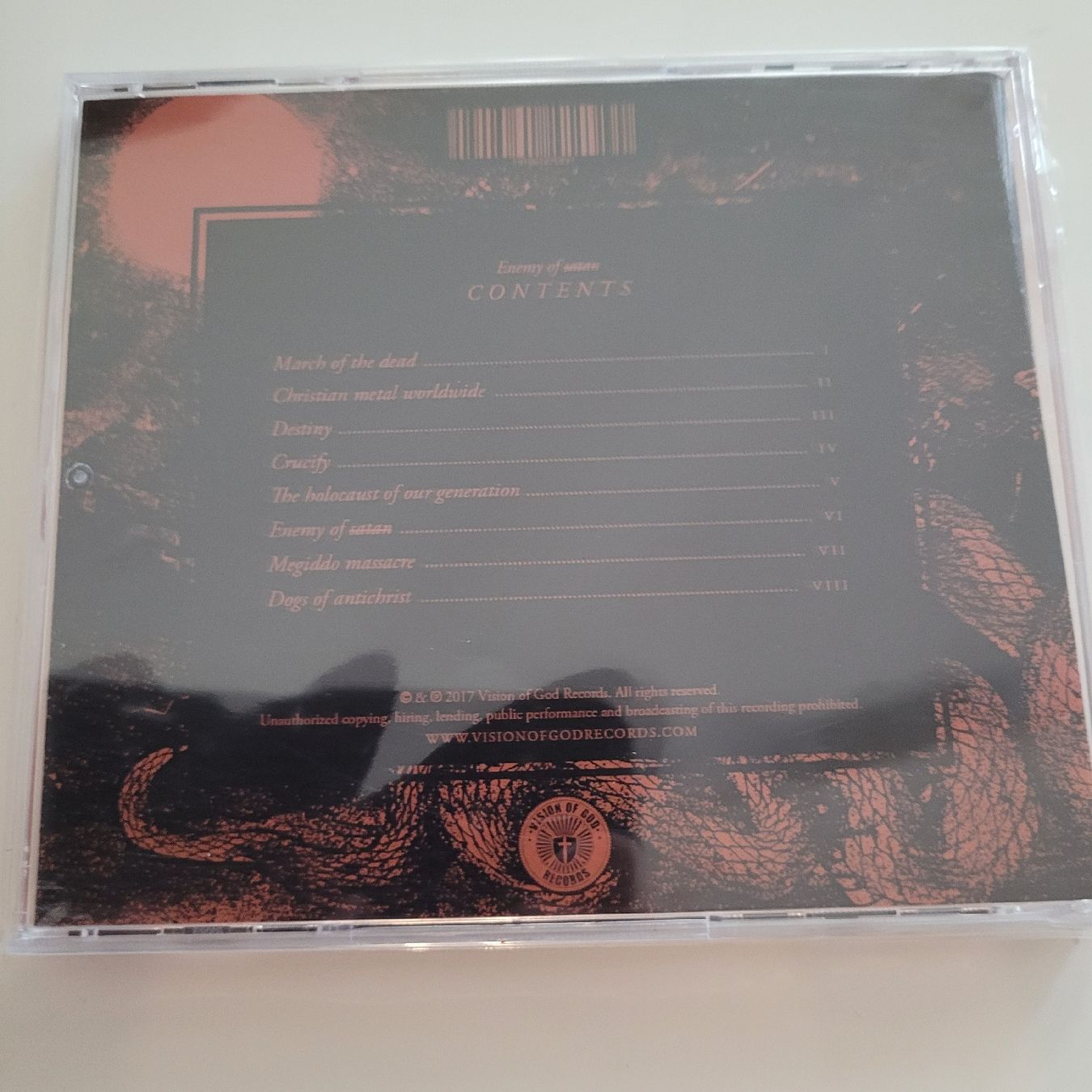 CD: Demoniciduth - Enemy Of Satan – Usato da Münsingen venduto da Drachenwurst 1