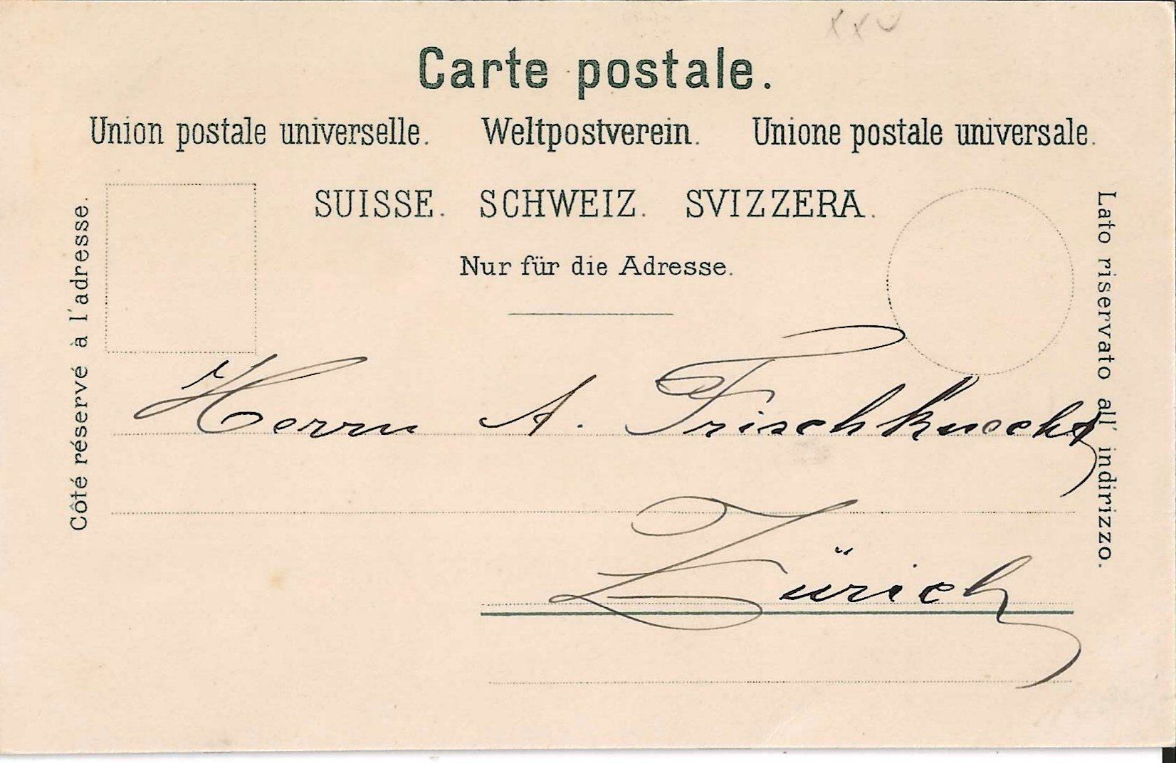 Ansichtskarten: Karte Romanshorn – Gebraucht aus Zürich von Philacat11 1
