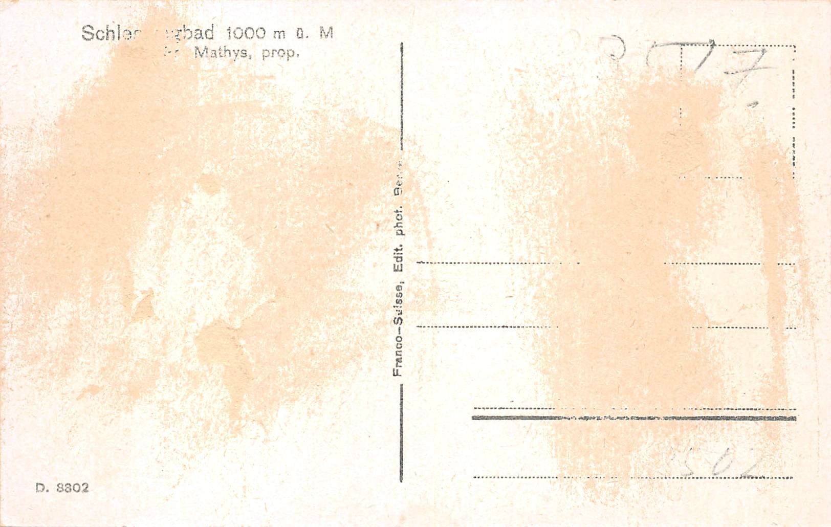 Cartoline postali: 2x Schlegwegbad – Usato da Ottikon b.Kemptth. venduto da Neptun1974 3