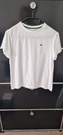 Lacoste T-Shirt weiss, Grösse 14 Jahre