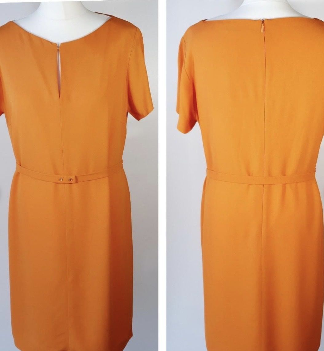 Hugo Boss Vestiti: HUGO BOSS Kleid orange  – Usato da Zurich venduto da Alinecnicolet 1