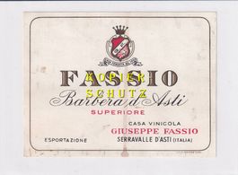 Etikette - Barbera d'Asti "Fassio" /bd
