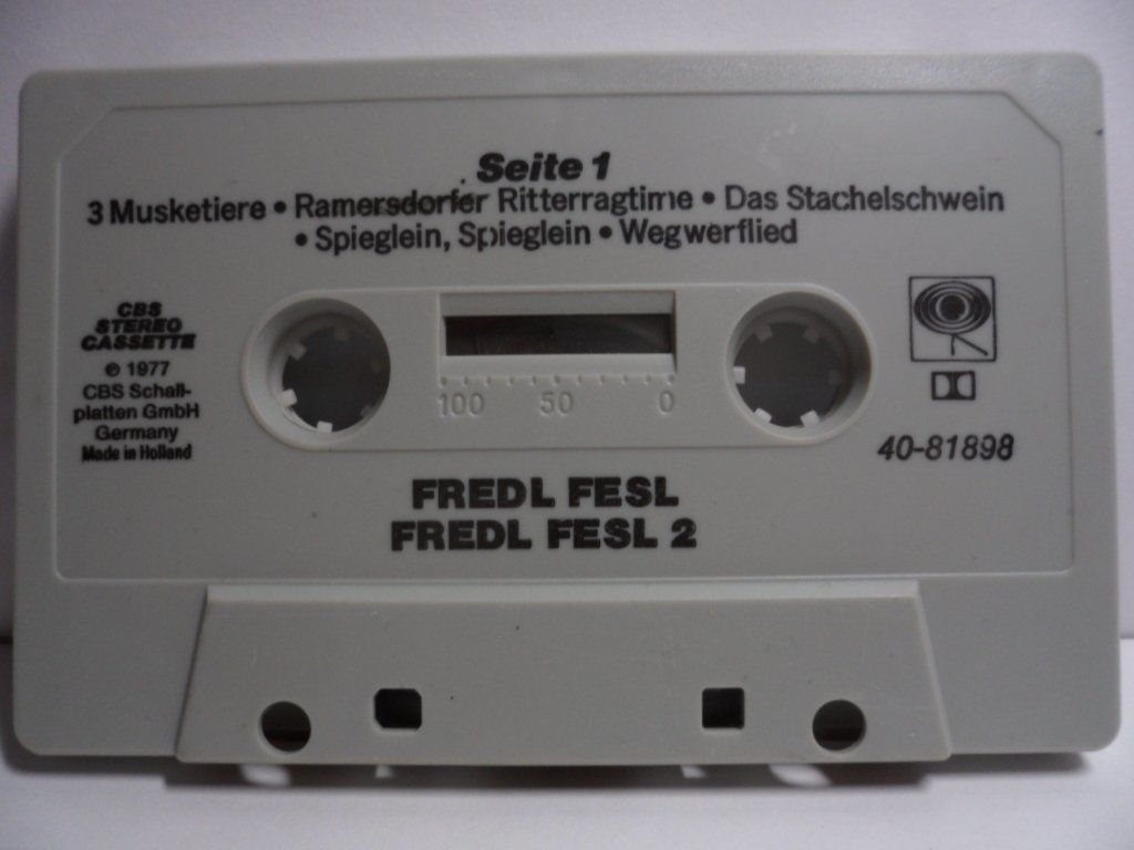 Musicassette: FREDL  FESL   2 – Usato da Langnau i. E. venduto da gf2_29jt 3