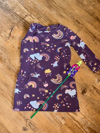 Violettes Kleid 98/104 Tchibo