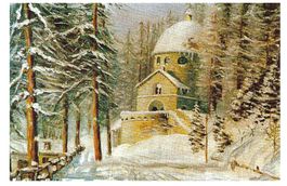 AK Segantini Museum - U. dal Fabbro, Winter 1910.