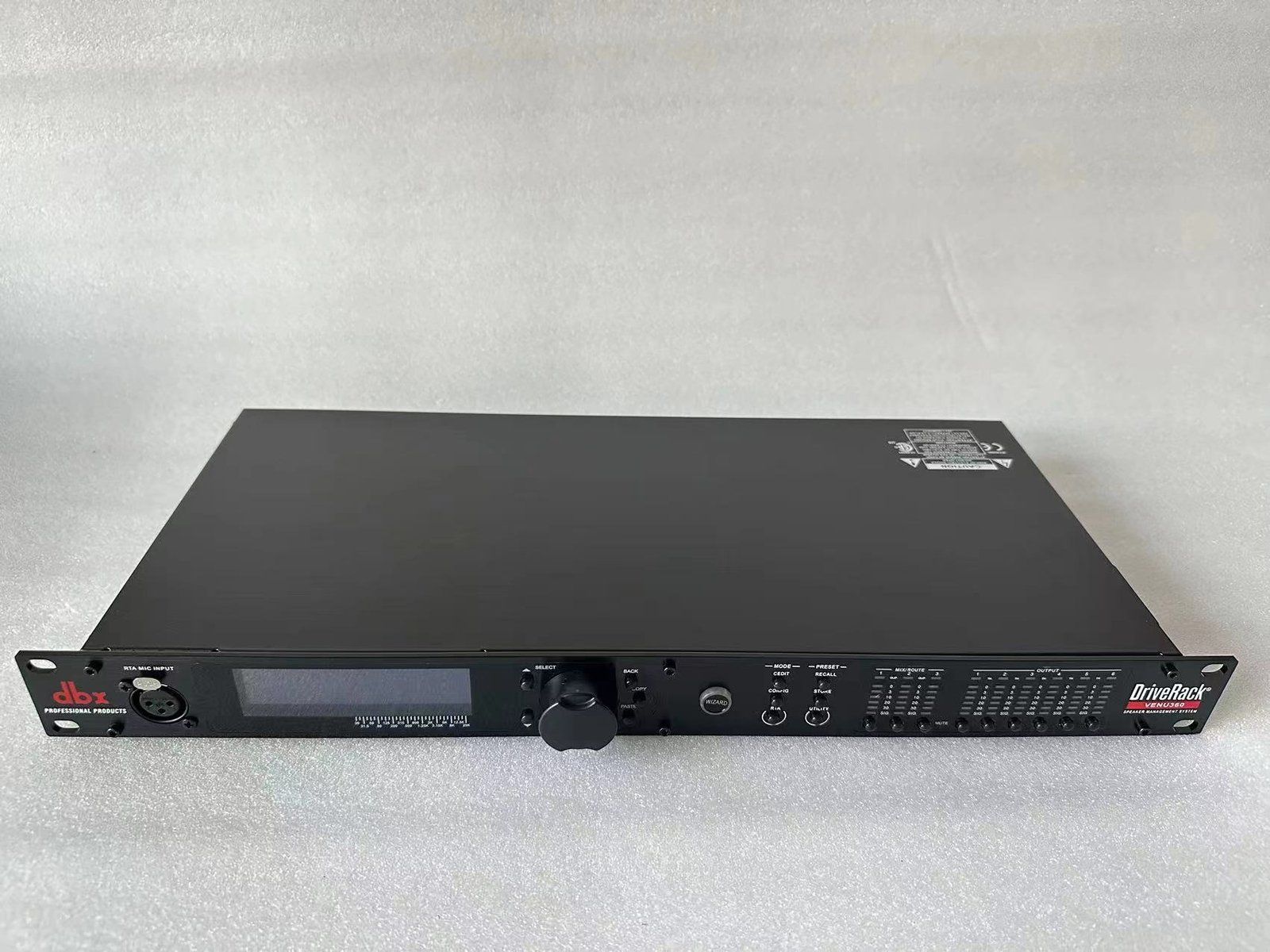 Dbx Equalizzatori: dbx DriveRack Venu 360 – Nuovo e nell'imballaggio originale da Suhr venduto da Audiobruno 7