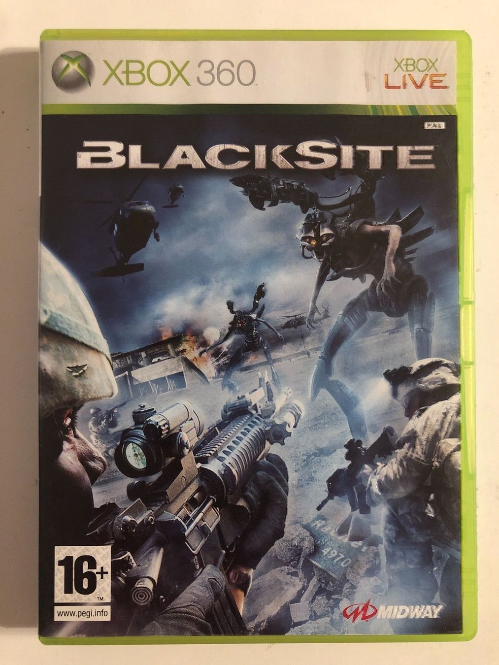 Microsoft Jeux: Blacksite für Xbox 360 – D'occasion à Kestenholz par Mad18