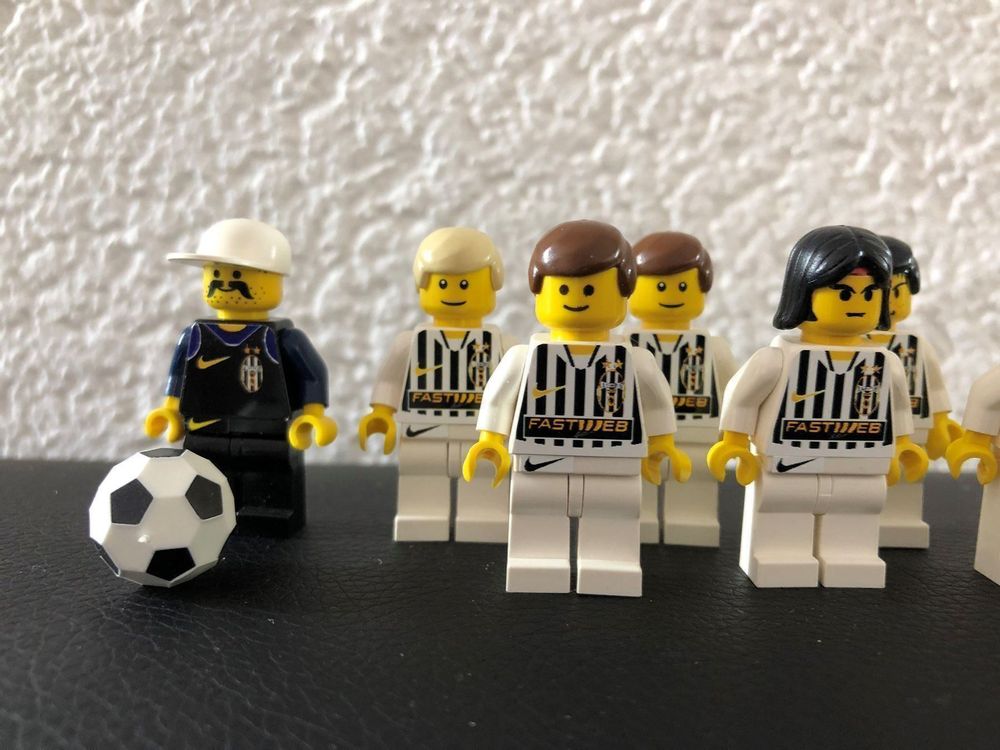 Lego Juventus Minifiguren