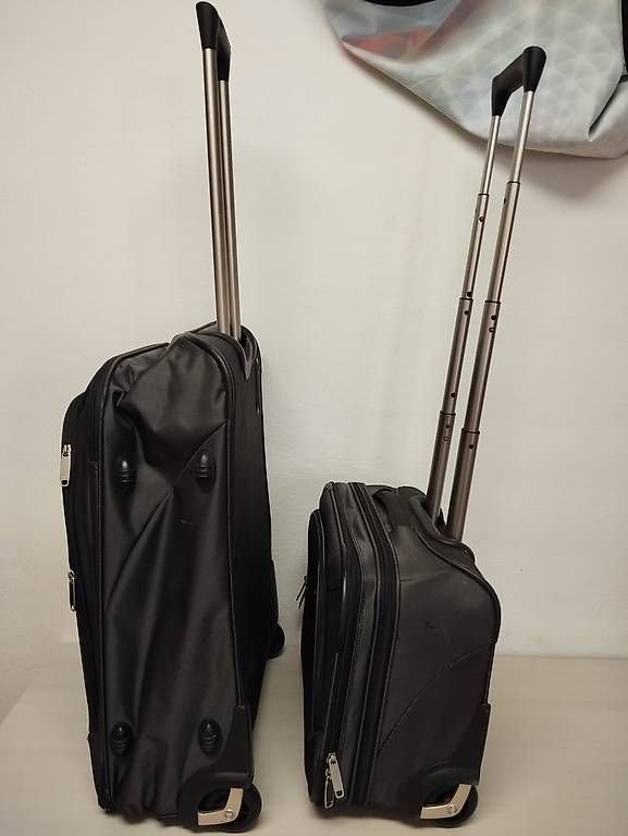 Valigie: Set da viaggio Kappa: 2 trolley + zaino – Usato da Agno venduto da ant_tx57
