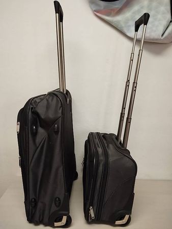 Set da viaggio Kappa: 2 trolley + zaino