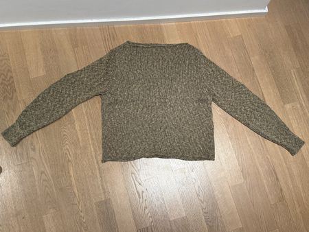 Massimo Dutti Pullover grün oliv melier Grösse XS neuwertig