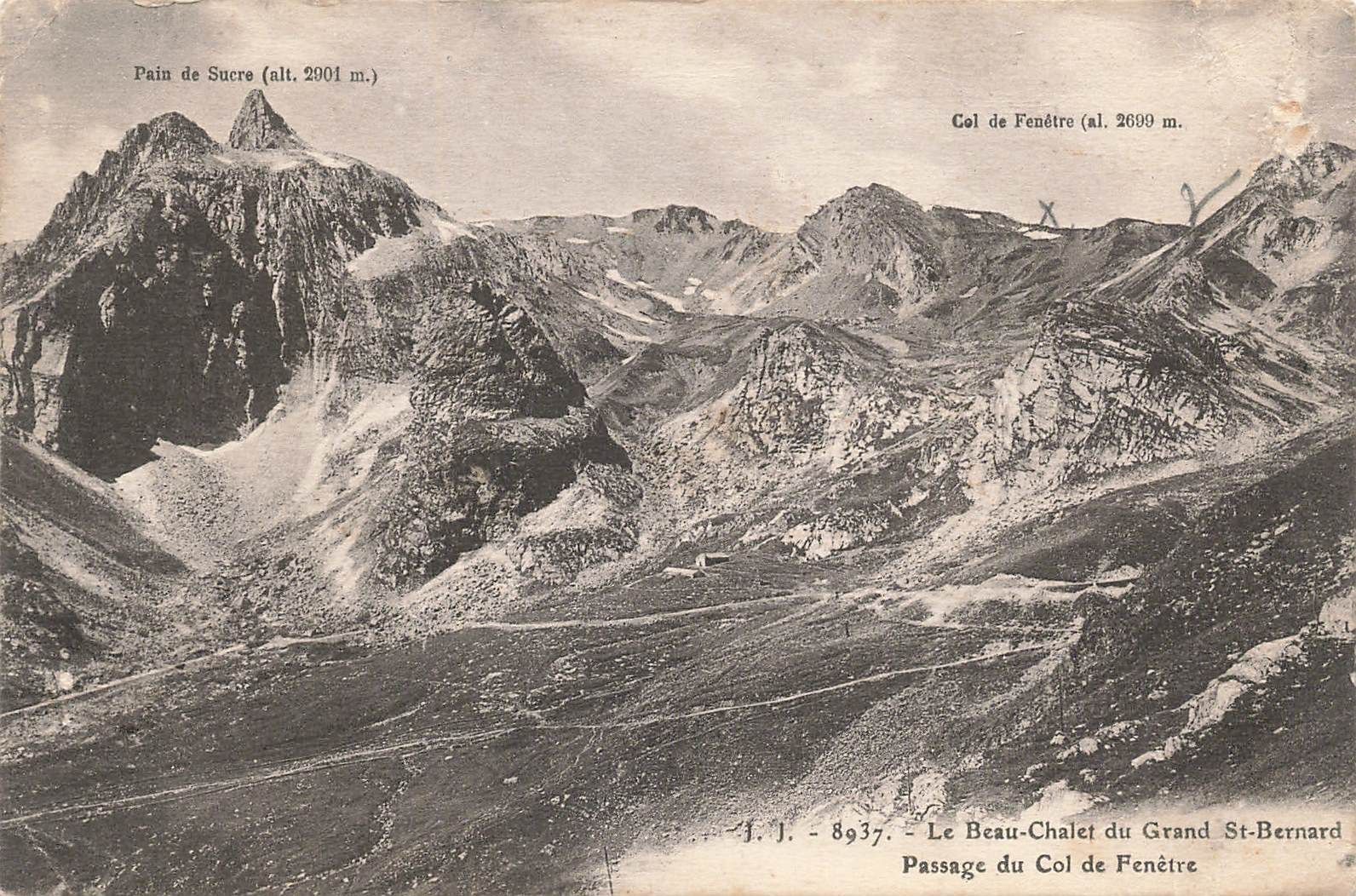 Ansichtskarten: Grand St. Bernard – Gebraucht aus Biasca von Blenio71