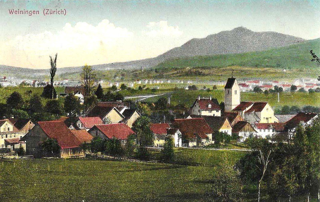 Cartoline postali: AK WEININGEN 1924 – Usato da Schlossrued venduto da Aronliam