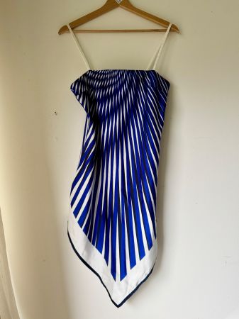 La Perla Kleid / Strandkleid – Blau-Weiss – Grösse 36