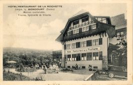 Boncourt  JU  -  Hôtel. de la ROCHETTE /  Oldtimer   en 1931