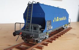 Granit Schüttgut-/ Getreidewagen mit Y25 Epoche IV Spur 0