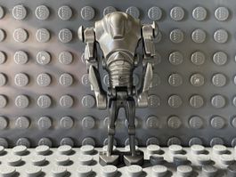 Seltene LEGO Star Wars Figur - B1 Battle Droid, Grau