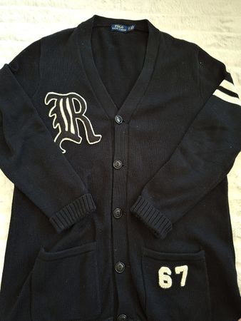 Polo Ralph Lauren Cardigan noir. Taille S.