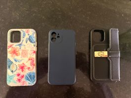 3 iPhone 12 Hüllen, Sommer Design, Top Zustand!