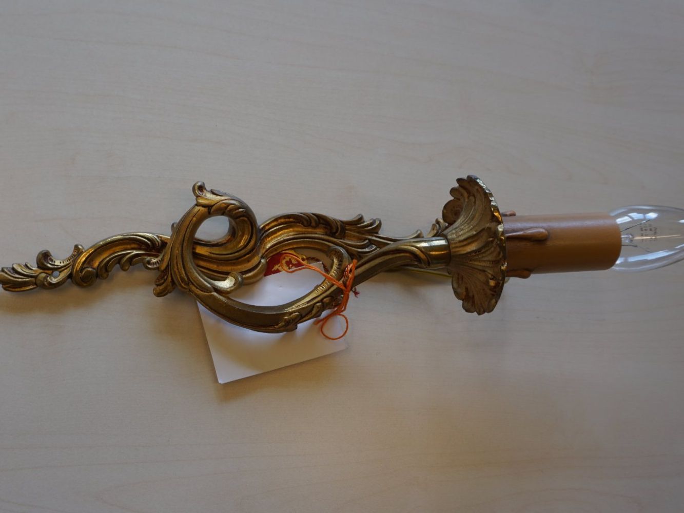 Lampade: Wandleuchte Barock, Bronze – Nuovo (secondo la descrizione) da Giswil venduto da sowo60 8