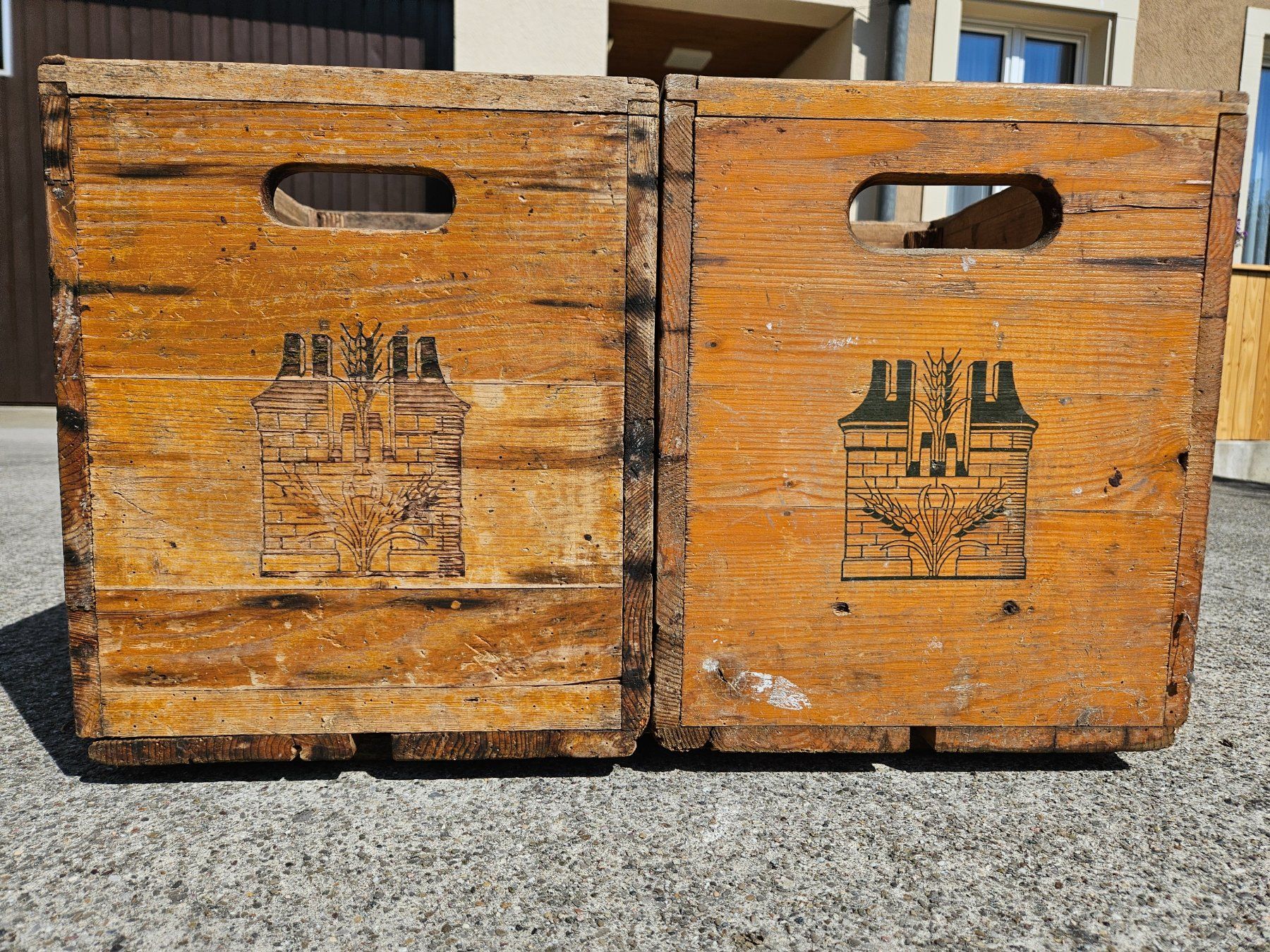 Casse di vino e birra: Harrassen Feldschlösschen – Usato da Münchwilen AG venduto da pel_y9jx 1