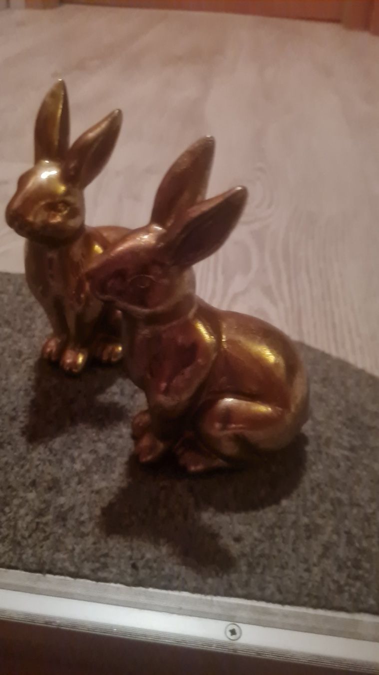 Statuette: 5 süsse Osterhasen – Nuovo (secondo la descrizione) da Münsingen venduto da Cuci31 4