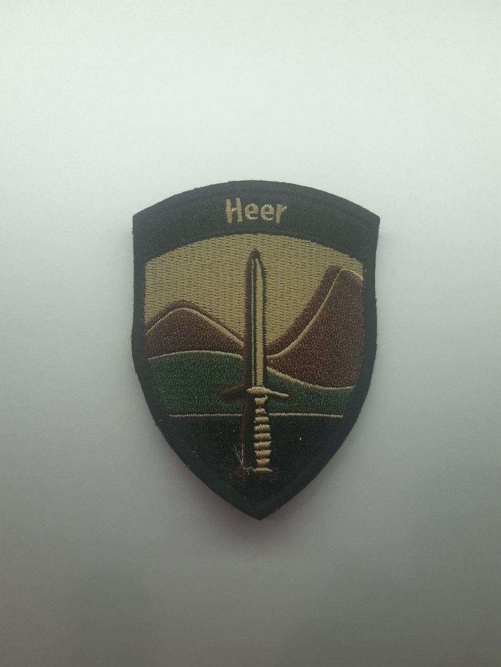 Schweizer Armee Plaketten & Abzeichen: BADGE ECUSSON MILITAIRE SUISSE HEER – Neu (gemäss Beschreibung) aus Domdidier von baumeyer-seb