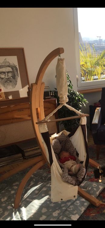AMAZONAS Carrello Baby Hängemattengestell - Aus Fichtenholz Für Drinnen & Draußen