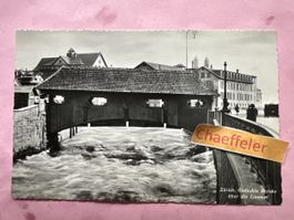 Zürich, Gedeckte Brücke über die Limmat
