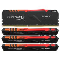 RAM / Memory: 4x HyperX Fury 8GB DDR4 3200 MHz (32GB)