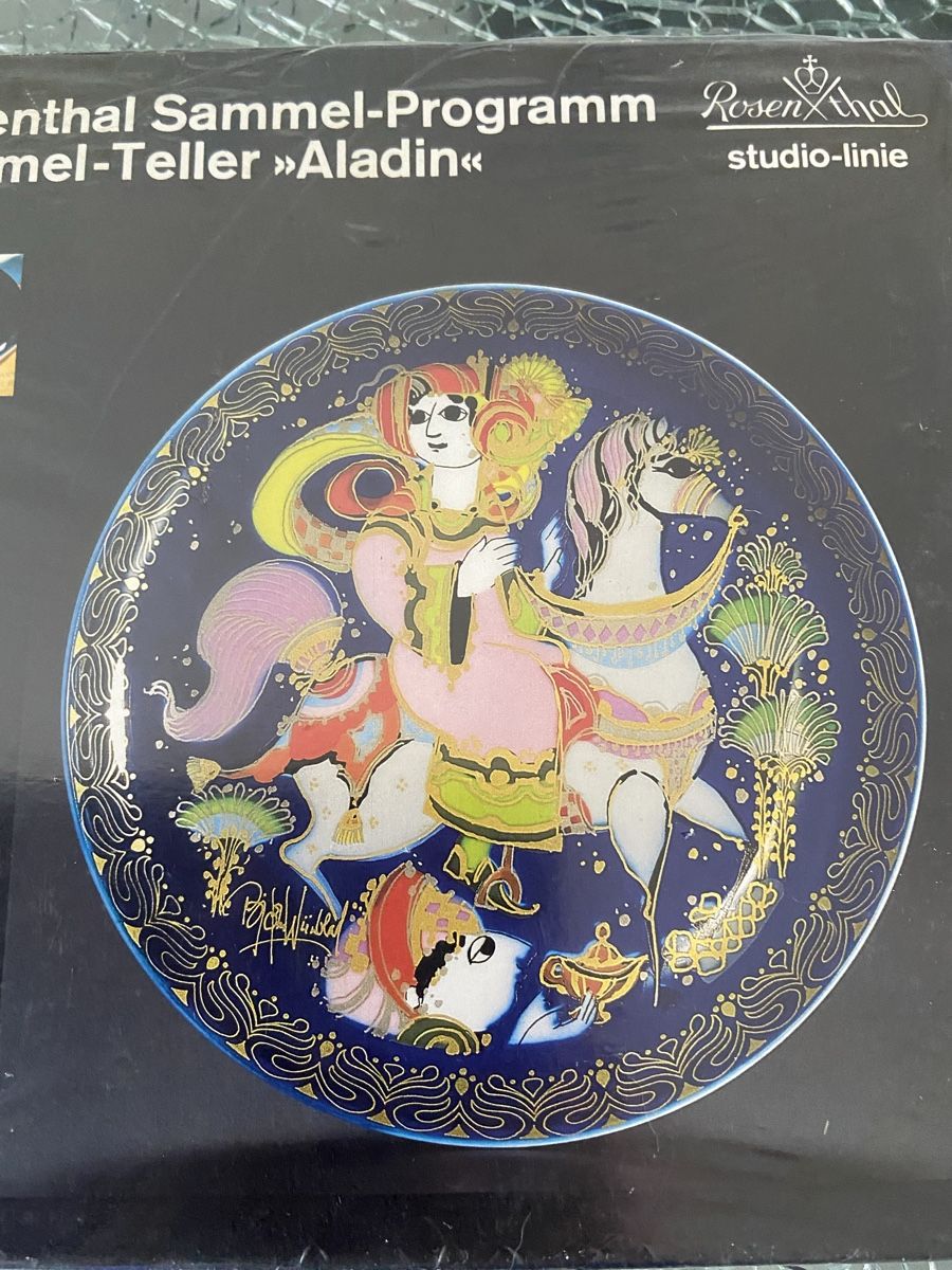 Rosenthal Piatti: neuer Rosenthal Sammel-Programm Teller Aladin – Nuovo e nell'imballaggio originale da Oftringen venduto da andrax 2