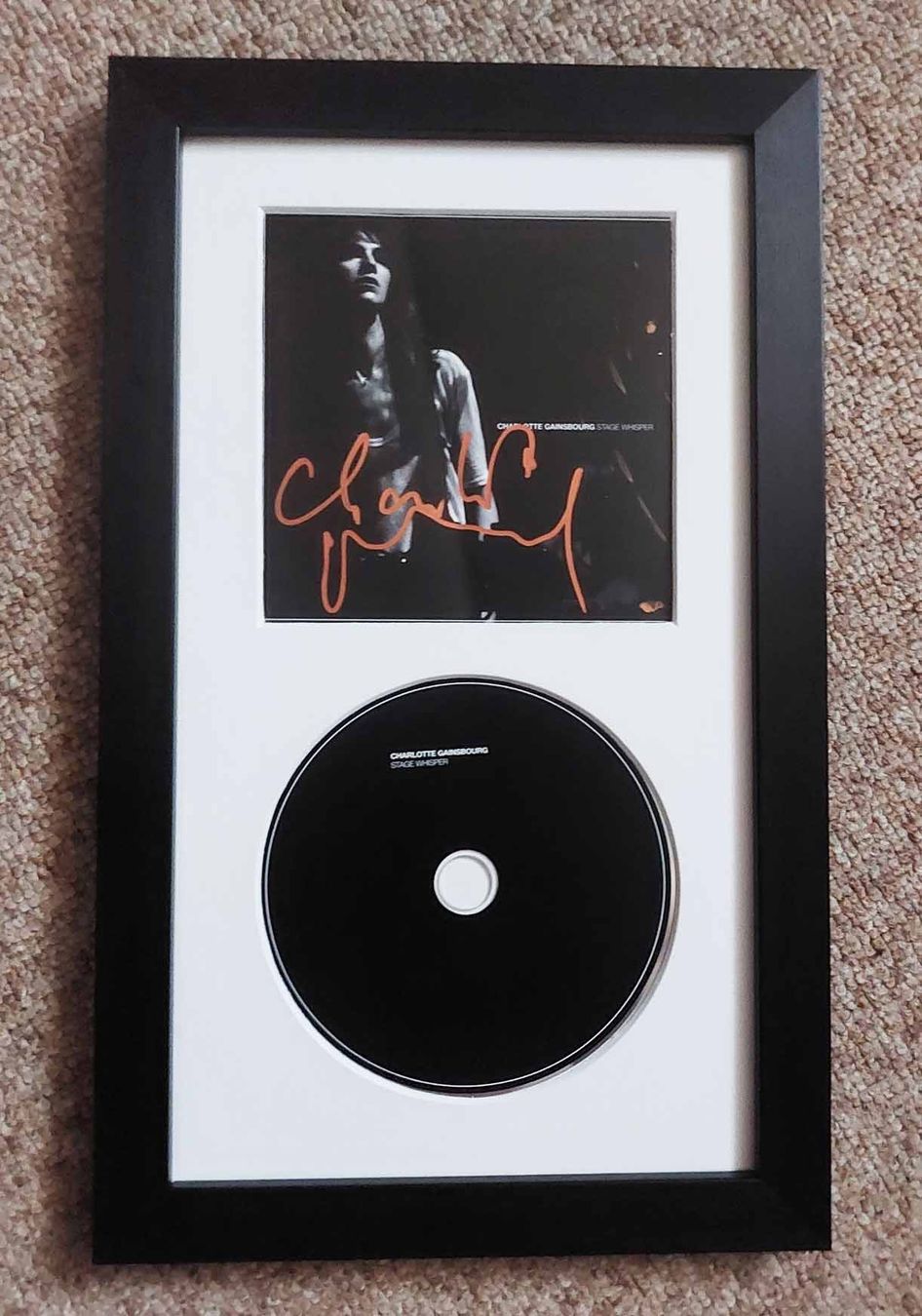 CD: Charlotte Gainsbourg - Original Autogramm - Stage Whisper CD – Nuovo (secondo la descrizione) da Kaisten venduto da Simpsons4
