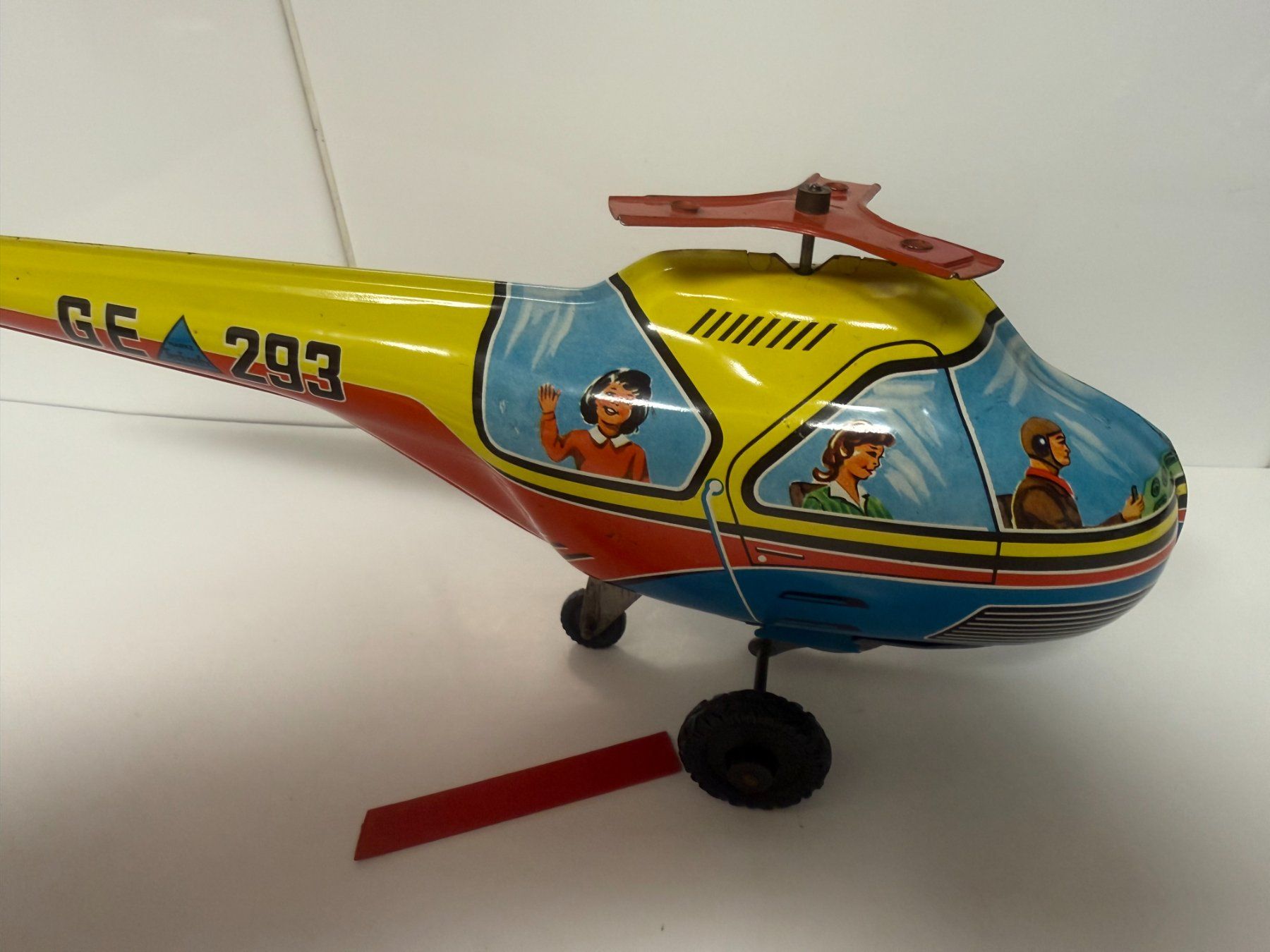 Technofix Giocattoli: Technofix grosser Helikopter GE 293 Propeller  fehlen 344 – Usato da Stäfa venduto da elcondor245 2
