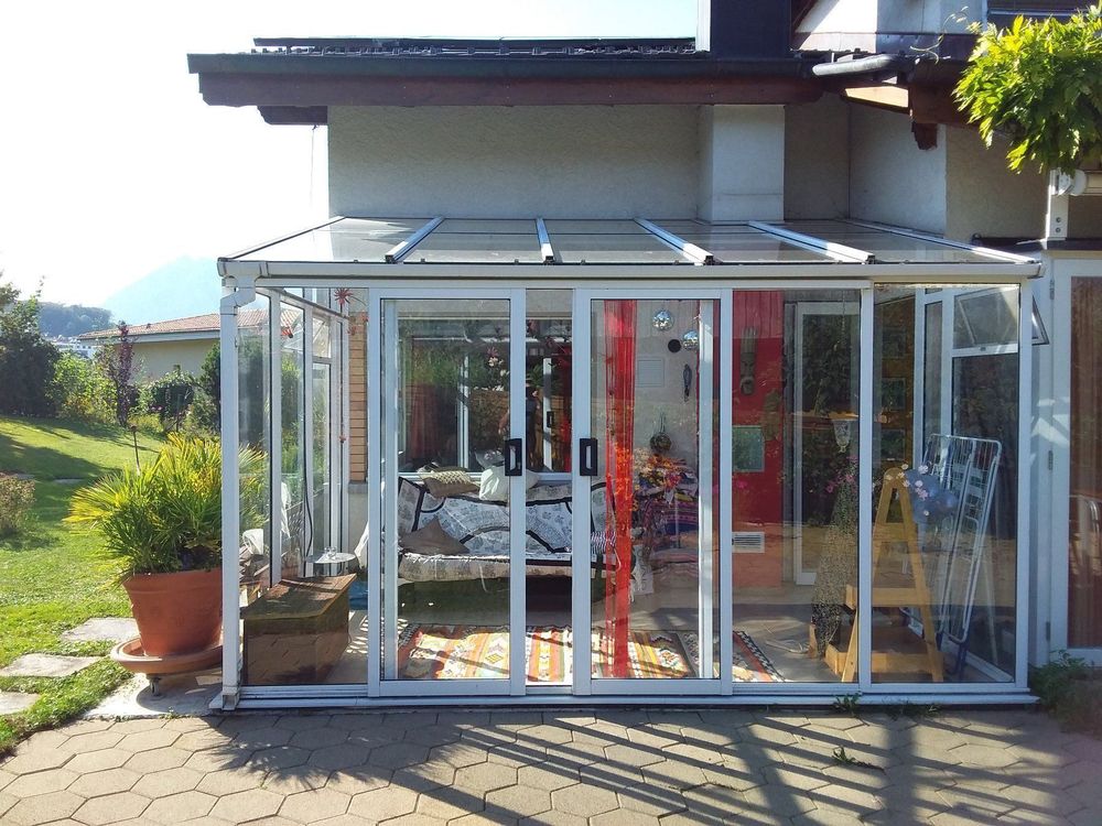 Wintergarten gebraucht Metall, Glas Kaufen auf Ricardo