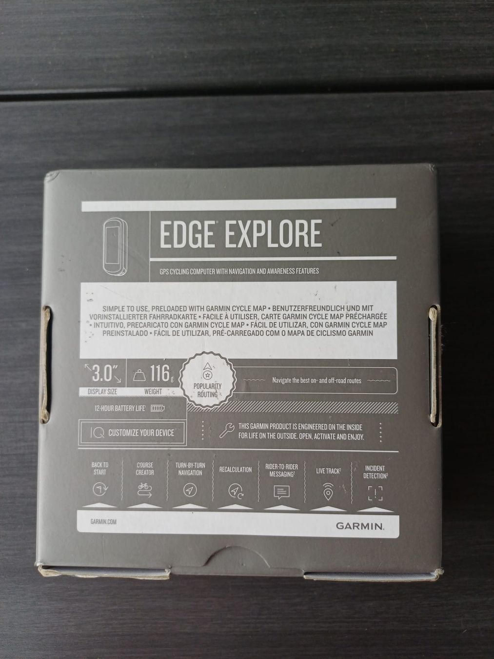 Garmin Computer & Strumenti di misurazione: Garmin Edge Explore GPS Fahrradcomputer – Usato da Balsthal venduto da Mnni 2