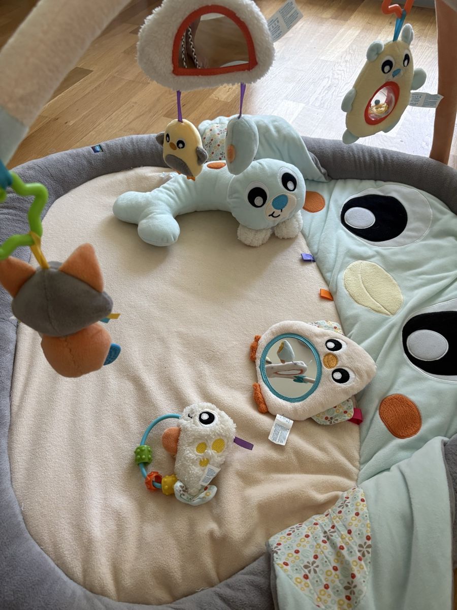Tapis de jeu: Spielbogen mit Krabbeldecke Pinguin – D'occasion à Büron par Flor2009 1