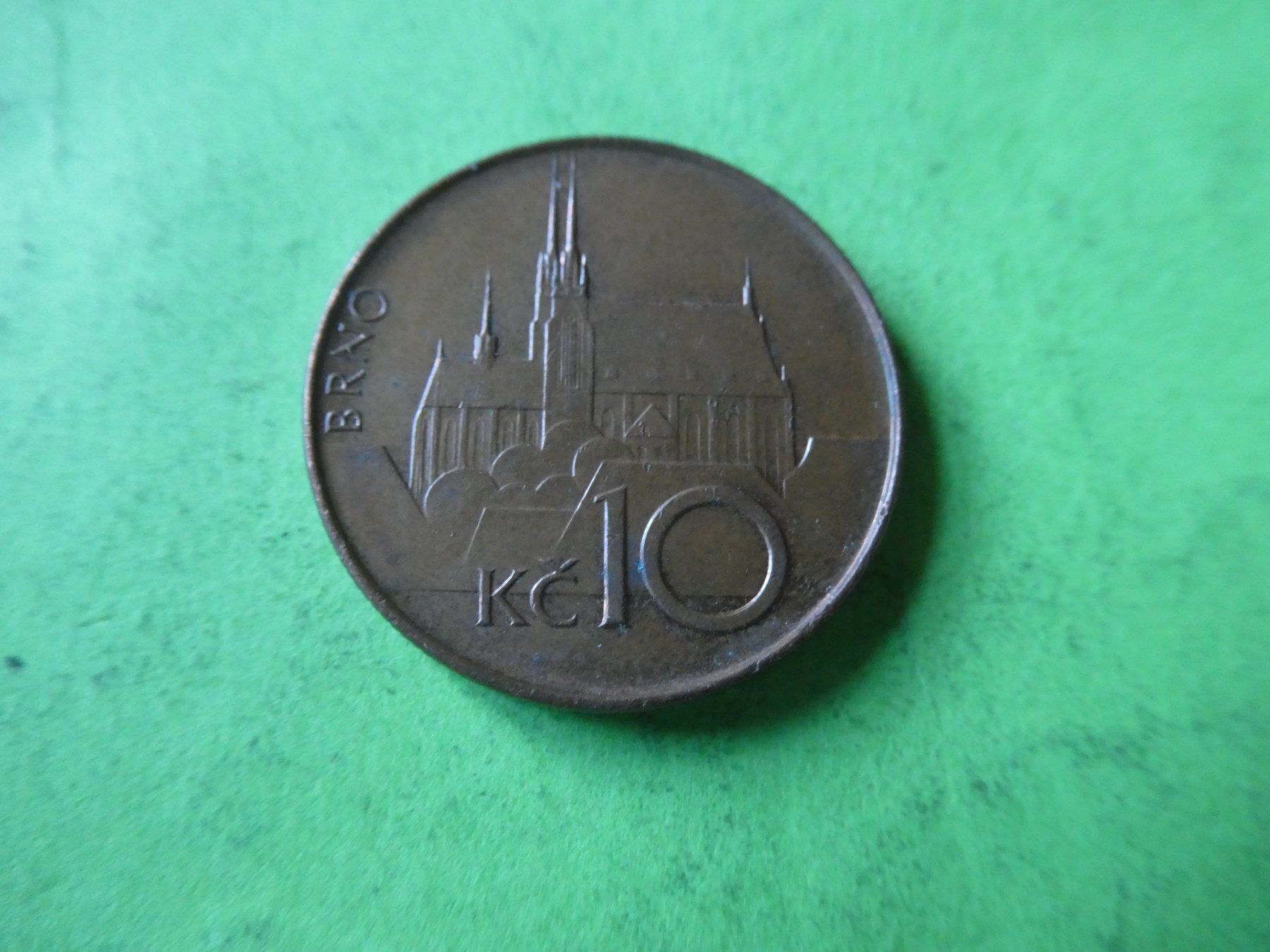 Tutti le monete: Tschechei 1993, 10 Kronen – Usato da Hinterforst venduto da rohusri