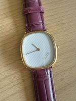 Pierre Cardin Uhr goldfarben mit 2 Lederarmbänder